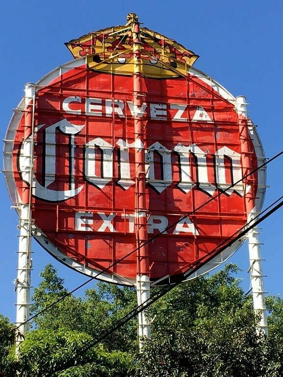 Image of a Corona beer billboard