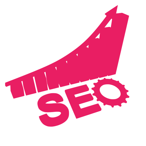 SEO Search Engine Optimization is shown with the help of a rising share chart