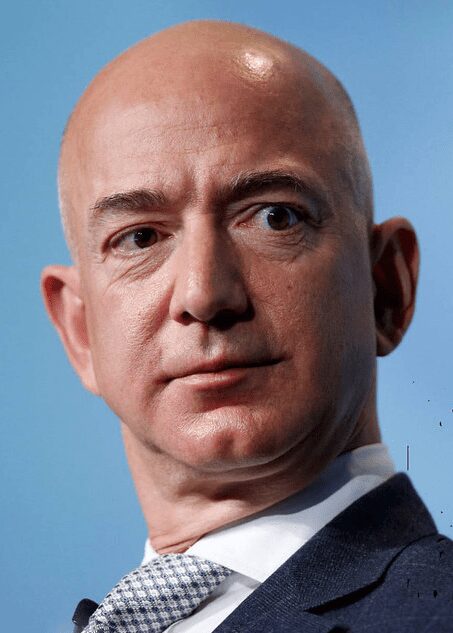 Image of Jeff Bezos founder of Amazon who are a key player in the smart speaker industry