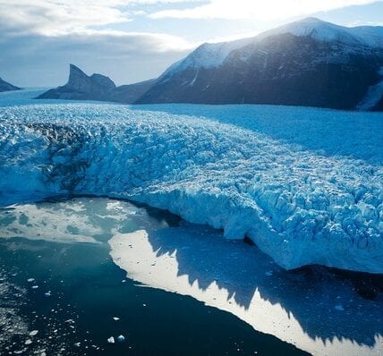 Iceberg in the Glacier of Alaska