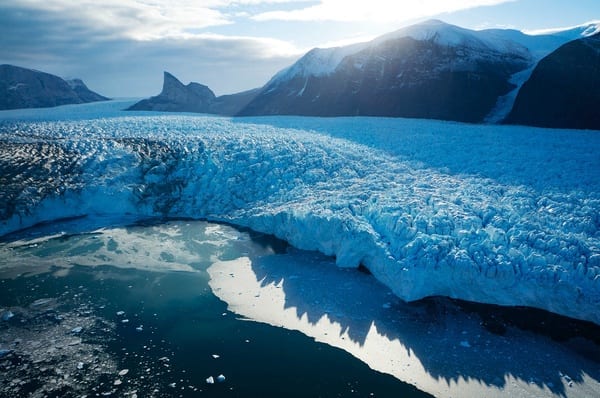 Iceberg in the Glacier of Alaska