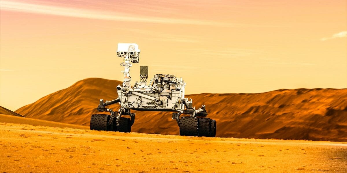 The Mars Rover assisting humans in outer space by being in a place humans cannot be long-term